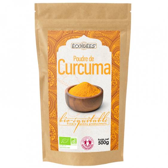 Curcuma moulu bio équitable 500g