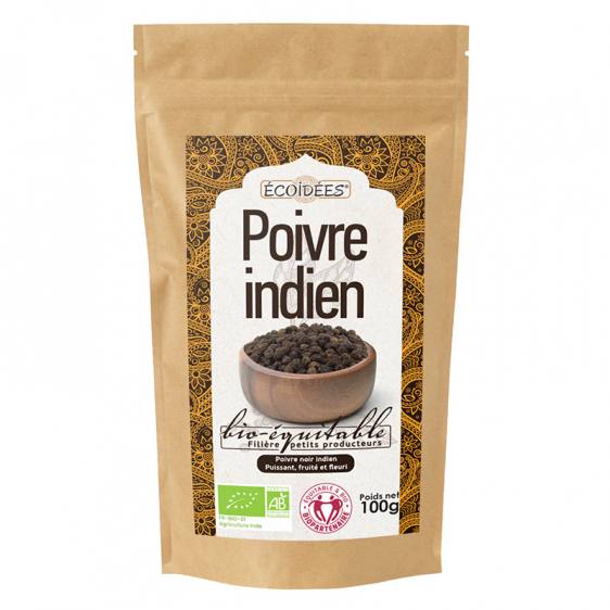 Poivre noir indien bio 100g
