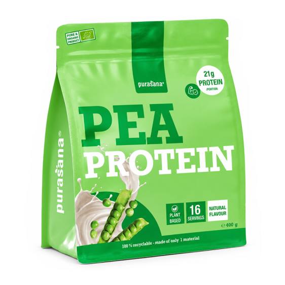 Isolat de protéine de pois bio 400g