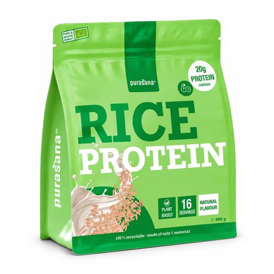 Protéine de riz nature bio 400g