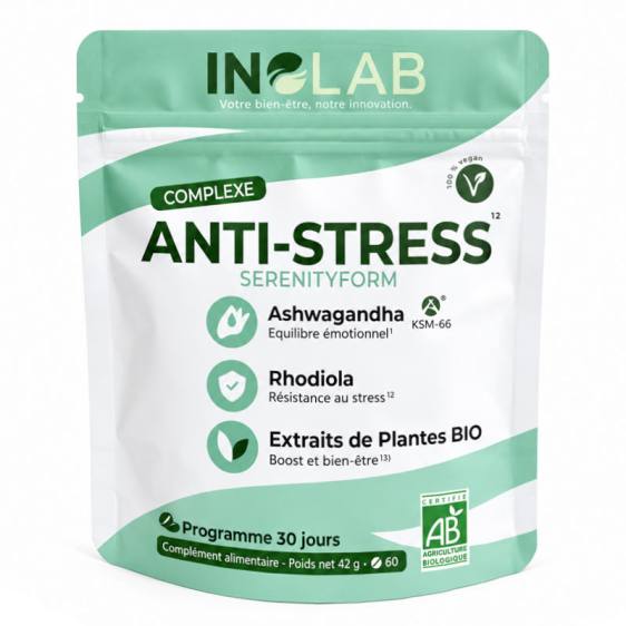 Anti-stress Serenityform bio 60 comprimés
