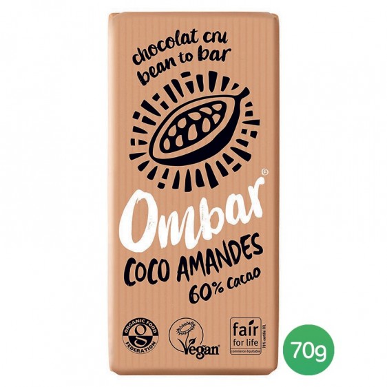 Ombar Coco amandes 70g