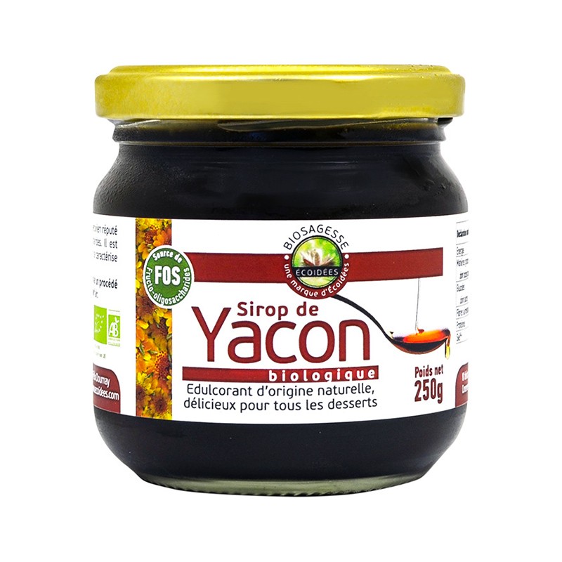 Sirop de yacon bio 250g - Nutri Naturel