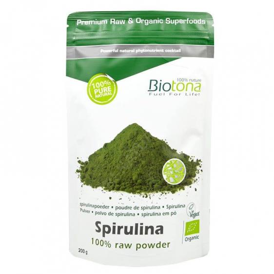 Spiruline bio crue en poudre 200g