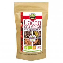 Cacao cru épicé bio équitable 190g