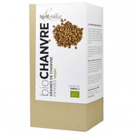 Graines de chanvre entières bio 500g