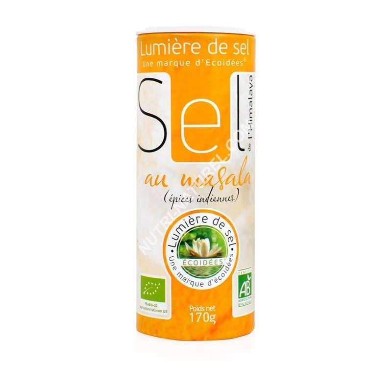 Sel rose de l'Himalaya masala bio 170g - Nutri Naturel