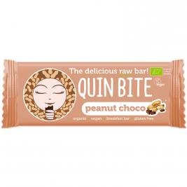 Quin Bite cacahuète choco bio 30g