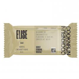Barre Elise beurre de cacahuètes avoine chocolat bio 50g