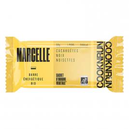Barre Marcelle cacahuètes noix noisettes bio 50g